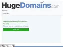 Sites similar to thealexandercompany.com
