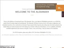 Sites similar to thealexanderphilly.com