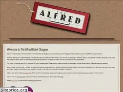 Sites similar to thealfredhotelglasgow.co.uk