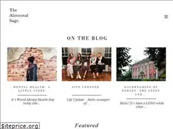 Sites similar to thealimentalsage.com