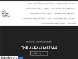 Sites similar to thealkalimetals.weebly.com