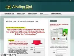 Sites similar to thealkalinediet.org