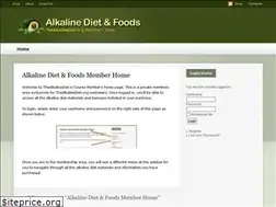 Sites similar to thealkalinefoods.net