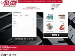 Sites similar to theallprotires.com