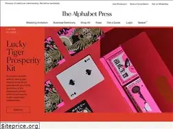Sites similar to thealphabetpress.com