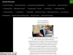 Sites similar to thealtaroffreedom.com