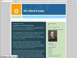 Sites similar to thealteredpage.blogspot.com