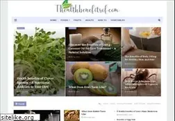 Sites similar to thealthbenefitsof.com