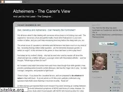 Sites similar to thealzheimerscarer.blogspot.com