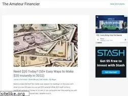 Sites similar to theamateurfinancier.com