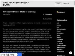 Sites similar to theamateurmediablog.com