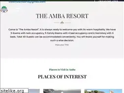 Sites similar to theambaresort.com