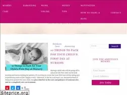 Sites similar to theambitiousmommy.com