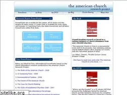 Sites similar to theamericanchurch.org
