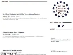 Sites similar to theamericanfreedomparty.us