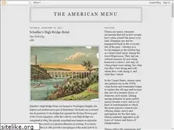 Sites similar to theamericanmenu.com