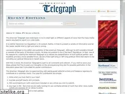 Sites similar to theamericantelegraph.com