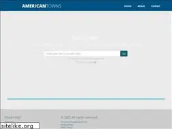 Sites similar to theamericantownsnetwork.com