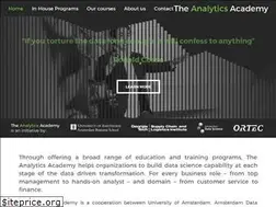 Sites similar to theanalyticsacademy.com