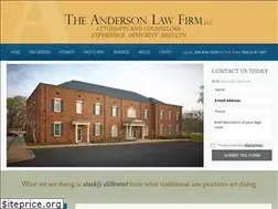 Sites similar to theandersonlawfirm.com