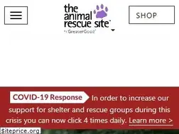 Sites similar to theanimalrescuesite.com