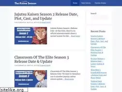 Sites similar to theanimeseason.com