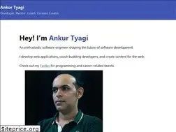 Sites similar to theankurtyagi.com