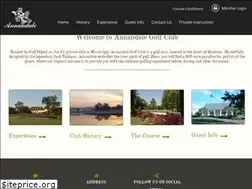 Sites similar to theannandalegolfclub.com