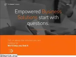 Sites similar to theanswerco.com