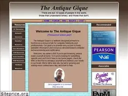Sites similar to theantiquegique.com