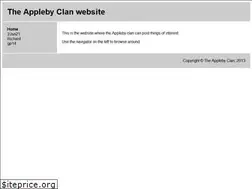 Sites similar to theapplebyclan.com