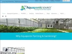Sites similar to theaquaponicsource.com