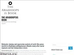 Sites similar to thearabidopsisbook.org