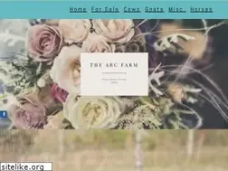 Sites similar to thearcfarm.com