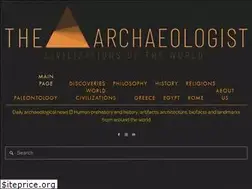 Sites similar to thearchaeologist.org