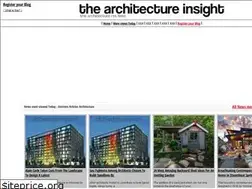 Sites similar to thearchitectureinsight.com