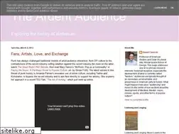 Sites similar to theardentaudience.blogspot.com