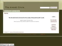 Sites similar to thearendtcircle.com