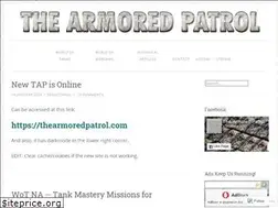 Sites similar to thearmoredpatrol.wordpress.com
