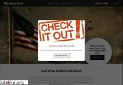 Sites similar to thearmystore.net
