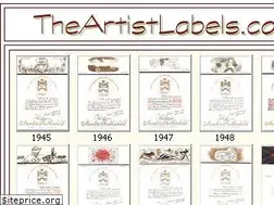 Sites similar to theartistlabels.com