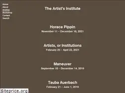 Sites similar to theartistsinstitute.org