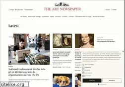 Sites similar to theartnewspaper.com