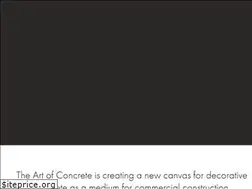 Sites similar to theartofconcretellc.com