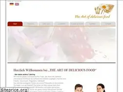 Sites similar to theartofdeliciousfood.com