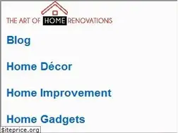 Sites similar to theartofhomerenovations.com