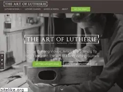 Sites similar to theartoflutherie.com