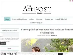 Sites similar to theartpostblog.com