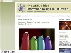 Sites similar to theasideblog.blogspot.com