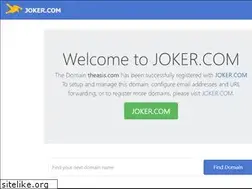 Sites similar to theasis.com